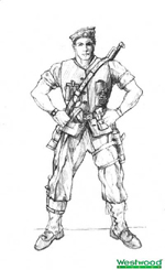 British sniper/Commando by: TJ Frame